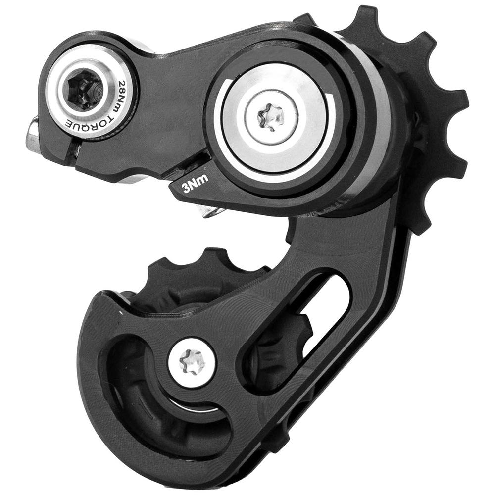 MTB Single Speed Chain Tensioner for DH Freeride Bike High Tension Adjustable Chainline Aluminum Alloy UDH Hanger Compatible Tensioner