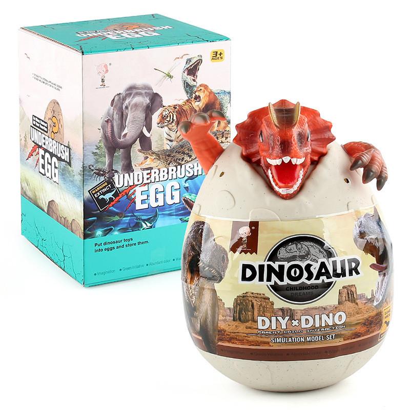 Educational Plastic Animal Model Set For Kids Featuring Realistic Dinosaur Eggs Ideal For Preschool Learning