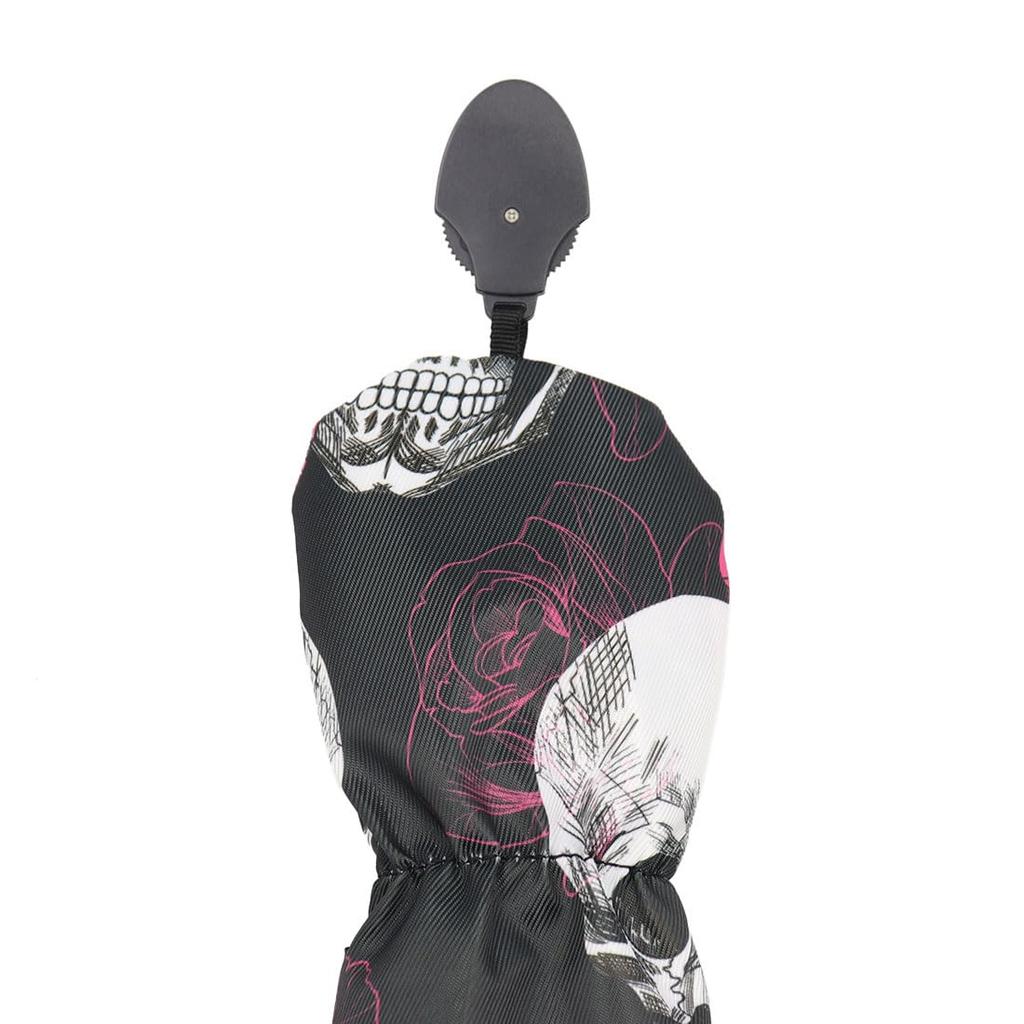 Loudmouth Golf Headcover for Utility Clubs, Men's and Women's, LM-HC0020/UT/Loudmouth/LM-HC0021/UT (297 Skull Rose)