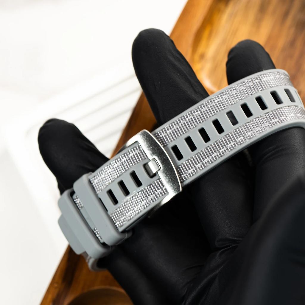 Nylon+Silicone Band For Samsung Galaxy Watch 8 44mm 40mm Replacement Correa Sport Bracelet for Galaxy Watch 8 Classic 46mm Strap