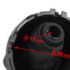 MINI F55 2013- BLACK gear shift knob + gaiter with frame 5 SPEEDS