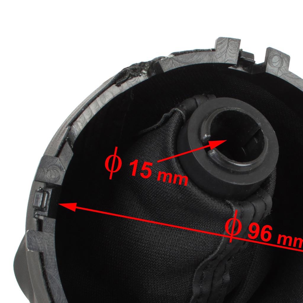 MINI F55 2013- BLACK gear shift knob + gaiter with frame 5 SPEEDS