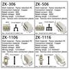 High Power Splitter Quick Wire Connector Terminal Block Electrical Cable Junction Box Zk-306 Zk-506 Zk-T06 Zk-T16 Connectors