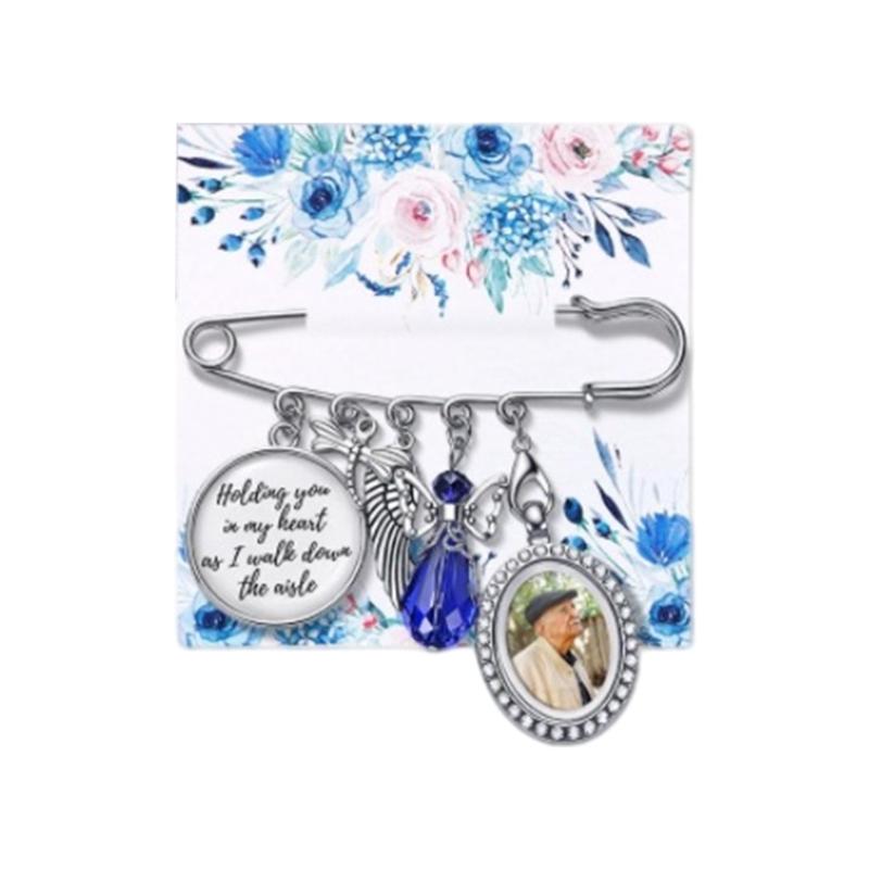 Innovative DIY Interchangeable Brooch Photo Frame for Daily Party Fashion Accessories with Easy Pin Changes 1