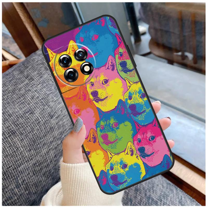 

DOGE MEME Собака Сиба-ину Чехол Для OnePlus 13T 8T 10T 9 10 Pro 15 13 12 11 13R 12R Nord CE 5 2 3 4 Lite N20 N30 Чехол OnePlus Nord CE3Lite