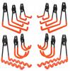 Metal Hanger 12 PCS Hangers Hooks for Garage Set