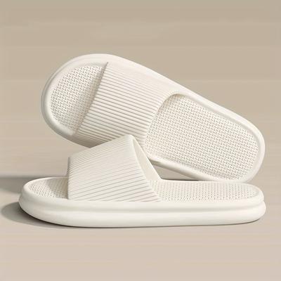 Zapatillas de Verano Chanclas Hombre Interior Casa Mujer Zapatos EVA Suela Blanda Zapatillas Ducha Hogar Diapositivas Pareja Antideslizante Sandalias Casuales