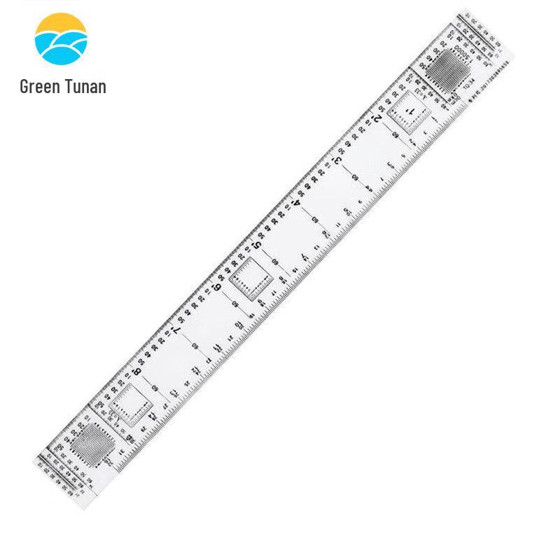 Tunan Green Latitude & Longitude Map Coordinate Ruler