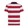 Lazy Jacks Mens Striped Short-Sleeved Rugby Polo Shirt