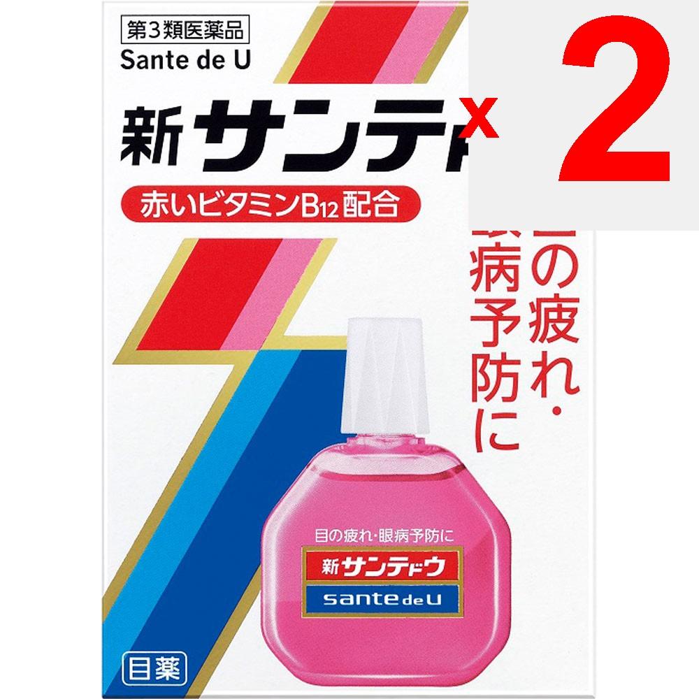 Santen Pharmaceutical Sante Shin-Dou a 15ml Blurred Vision Eye Drops Indications: Eye Fatigue, Prevention of Eye Diseases (e.g., After Swimming, When