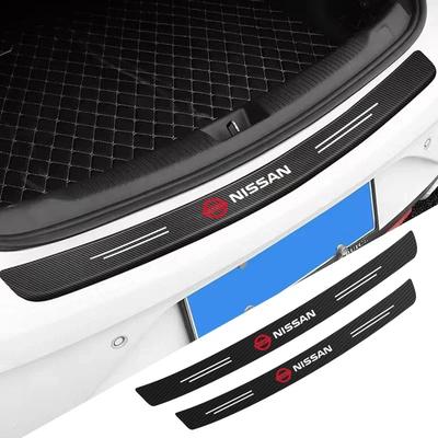 Car Rear Trunk Trunk Guard Plate Protection Strip For Nissan J10 X-Trail Qashqai Juke Leaf Micra NOTE Patrol Gadgets Accessories