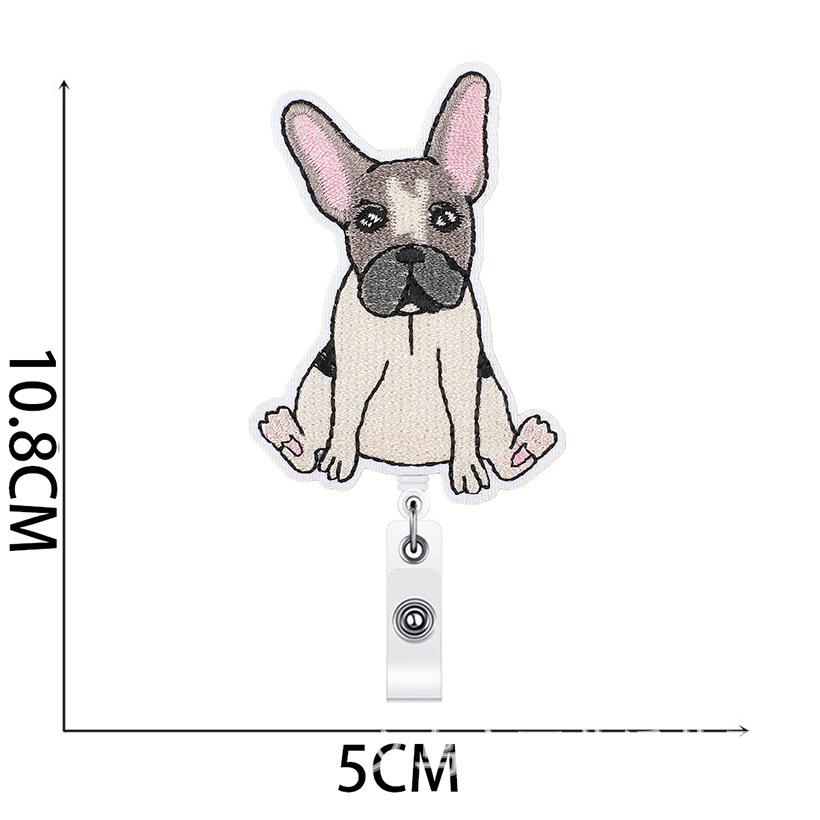 

Butterfly Easy-Pull Buckle Embroidery Cloth Sticker Mouth Clothes Patch Sticker Crocodile Clip Cute Puppy Computer Embroidery Chapter Boy no. 2 easy-pull buckle_3 pieces