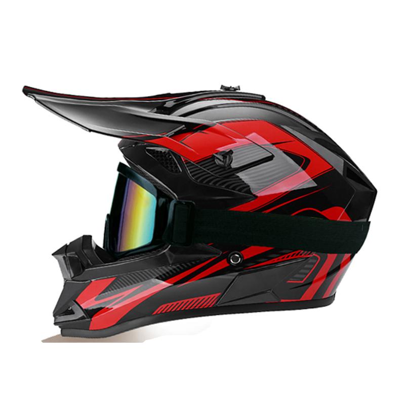 VGV Motocross Safety Helmet Unisex DOT ABS Certified for Men Women Bicycle Downhill ATV Motorcycle Head Protection All Seasons