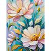 Set Pittura con Perle Fai da Te Motivo Floreale Decorazione per la Casa Diamanti Adesivi Fatti a Mano Tela Creativa Pittura Artistica con Perle Artigianato Regalo Perfetto