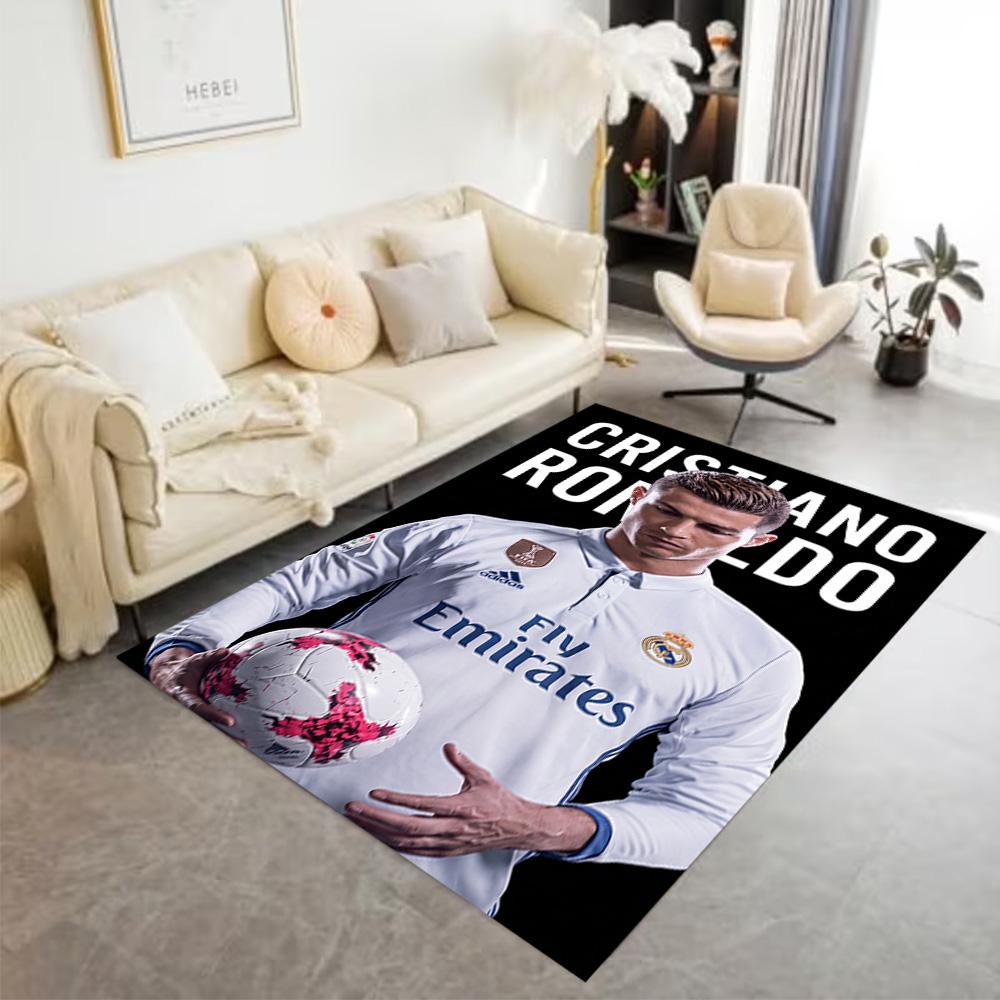 Cr7 Football Legend Floor Rug Office Rug Perfect for Study room Playrooms Game Room Kitchen Antislip Carpet Office home decor