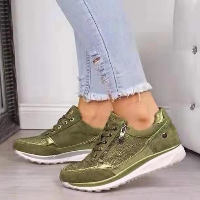 Summer new platform shoes solid color casual shoes women 35 4648₽