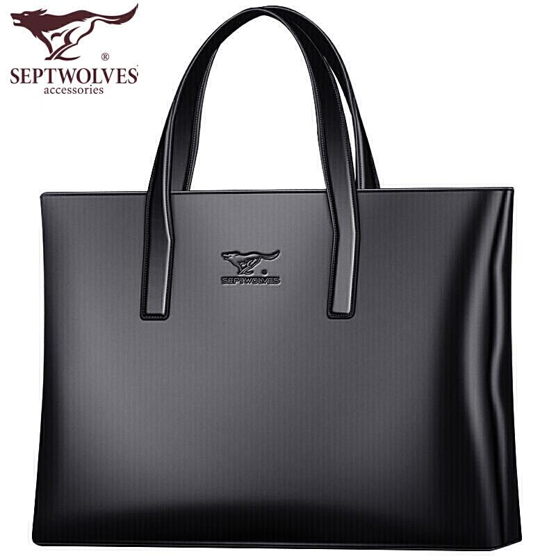 Мужской деловой портфель Septwolves