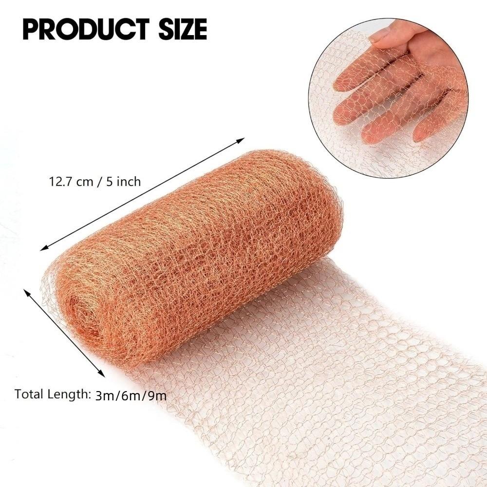 Pest Control Copper Wire Mesh Garden Use Anti-Snail Copper Wire Net Decor Garden Net  Garden