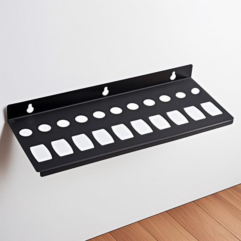 Screwdriver Organizer Wall Mount Wrench Organizer Hand Tool Holder Rail Rack Storage Holder Garage Workshop Hardware Tool Hanger
