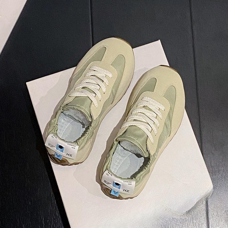 Nowe style butów sportowych do biegania, butów casualowych i oddychających butów na grubej podeszwie