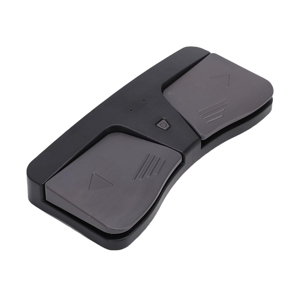 FUNFANG Musikseiten-Wender Pedal Kabellos Ergonomisch Tragbar Pad Tablet Telefon Schwarz ABS-Material Rutschfest