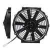 10-inch Universal Radiator Cooling Fan, 24V 80W 2100RPM Slim Fan with 10 Straight Blades for Universal Cars