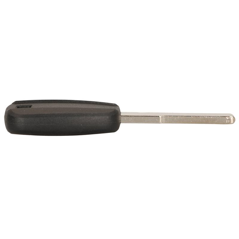 jingyuqin 10pcs For Fiat Key Shell Case Black Blank 500 Ducato Transponder Car Uncut SIP22 Blade Replacement