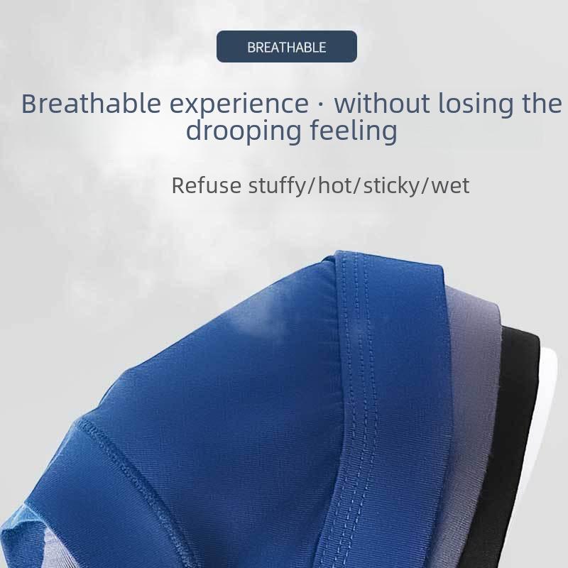 Pánské antibakteriální prodyšné kalhotky s nízkým střihem a kapsou ve tvaru U