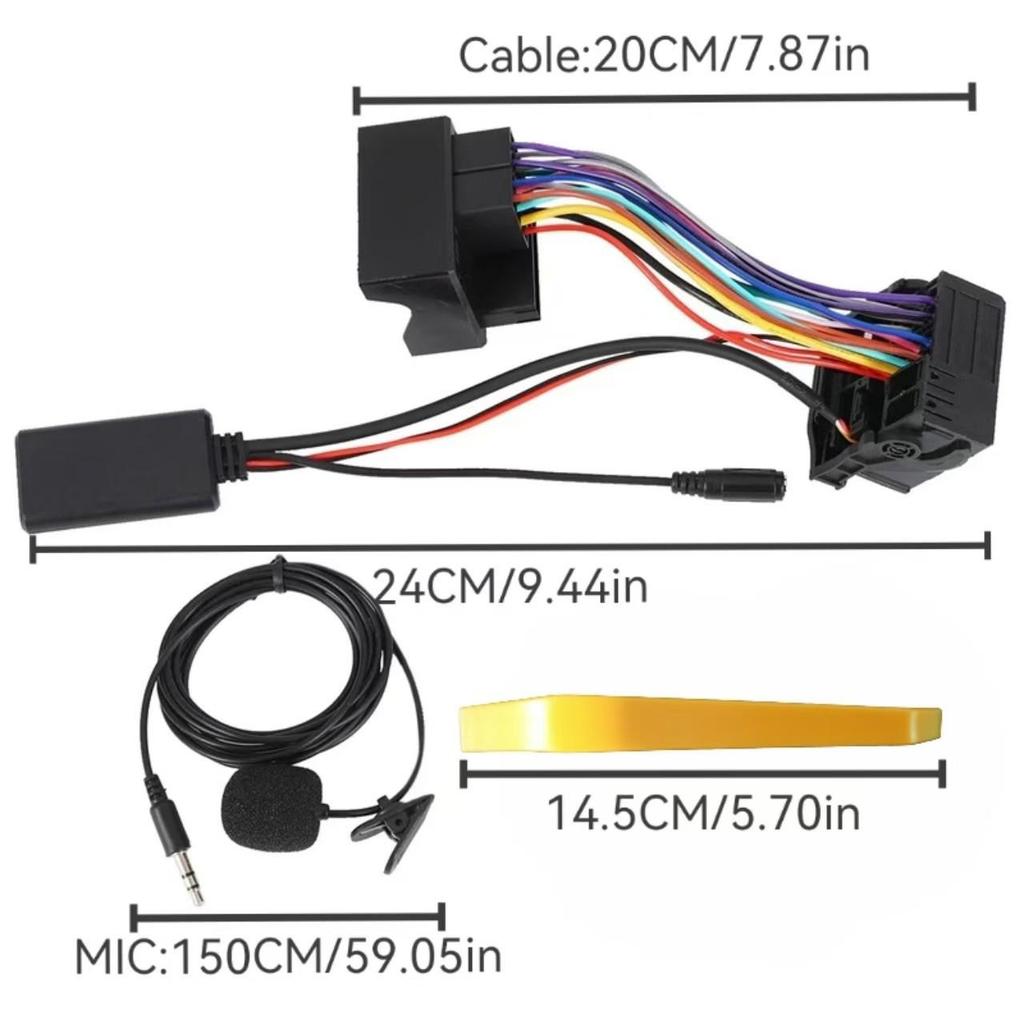 Bluetooth Music + MIC + Tools for Opel CD30 CDC40/CD70 DVD90 AUX-IN