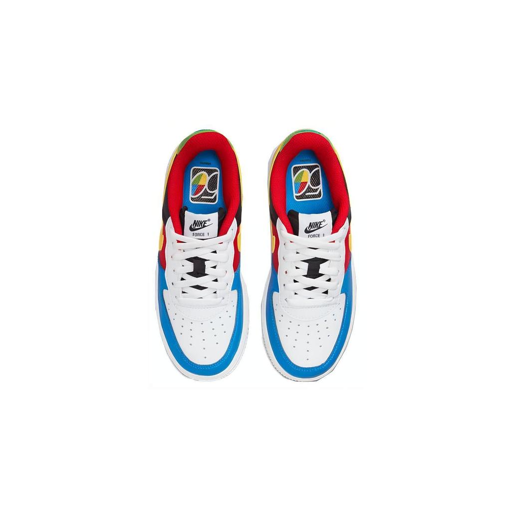 UNO x Nike Air Force 1 Low PS 50th Anniversary Adidași Copii Alb Galben-Citroniu Roșu-Universitar DO6635-100