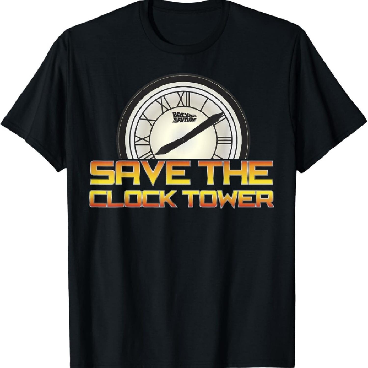 

Back To The Future Save The Clock Tower T-Shirt XXXXXL