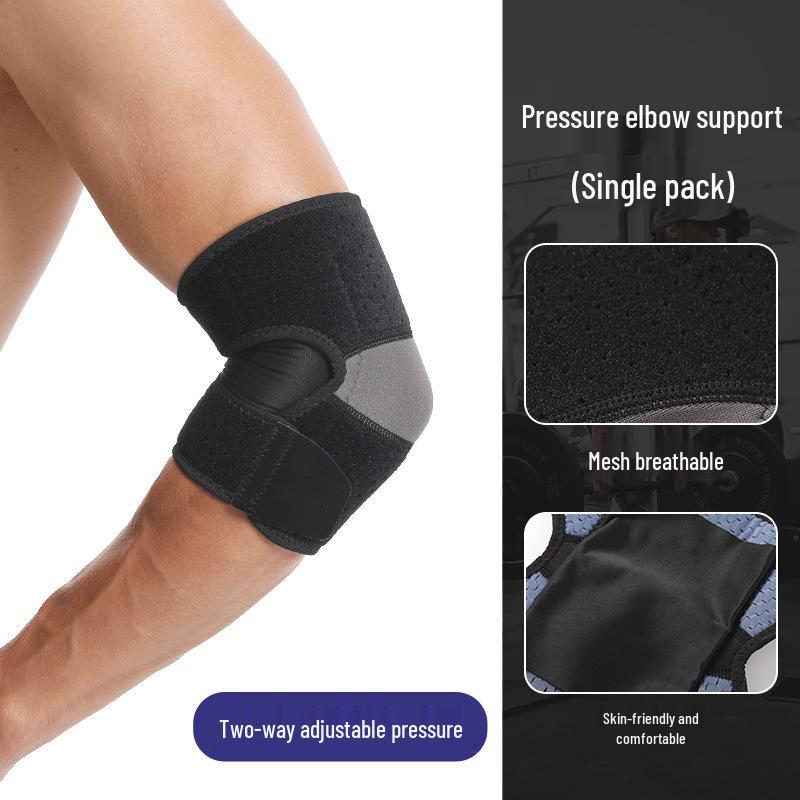 Unisex Sports Elbow Pads & Arm Sleeves - Joint Protection & Warmth for Fitness, Basketball, Bench Press