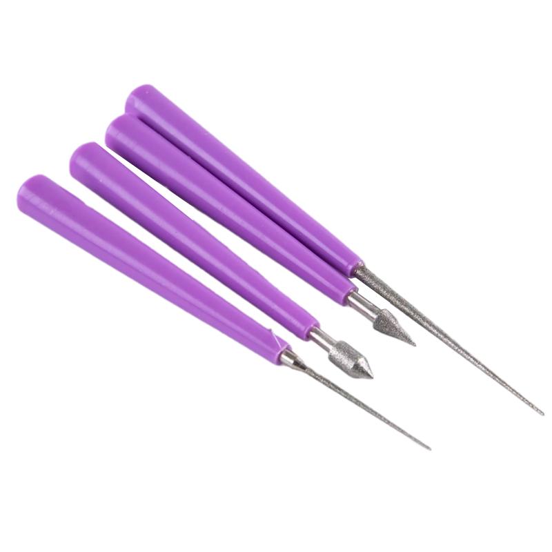 Diamant-Nadelfeile, Perlenlochvergrößerungswerkzeuge, Perlen, Glasperlen, Schmuckwerkzeuge