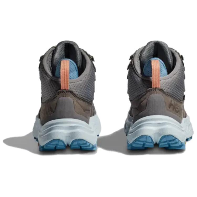 Hoka One One Anacapa 2 Gore-Tex Comfortable Shock Absorbing Durable Mid-Top Hiking Shoes Men Hiking Shoes Gray 1141633-ATRL