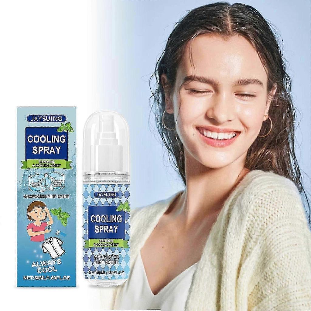 Jaysuing Summer Cooling Spray Summer Portable Outdoor Body Spray Refreshing and Comfortable Non-Greasy high quality