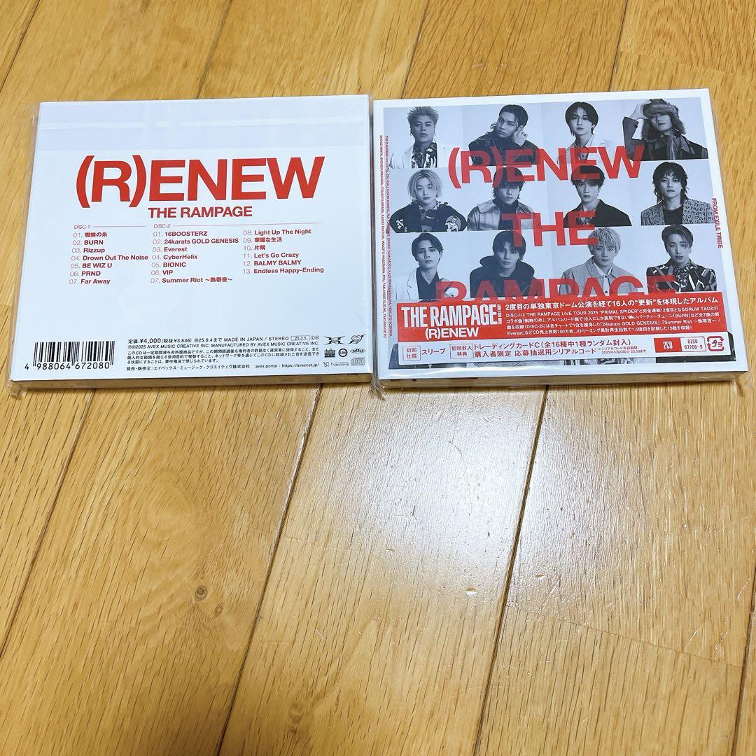 

[USED] (R)ENEW THE RAMPAGE CD