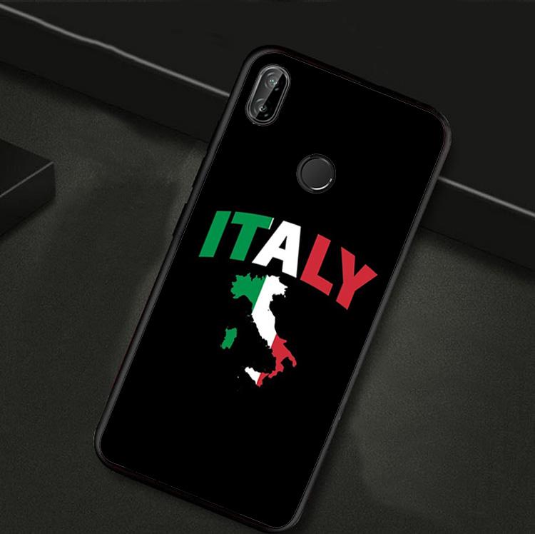 Flag Italy For Huawei Nova Y70 Y60 Y90 Y61 Y91 Y73 Y72 12s 12i 11i 8i 9 10 SE P30 P40 Lite P60 Pro Case