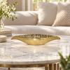 Aluminum Decorative Fruit Tray Versatile Leaf-Shaped