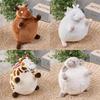Round Ball Plush Toy Elephant And Giraffe Stress Relief Plush Animals For Kids And Adults