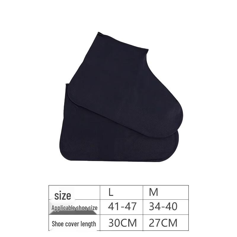 QINGXI Waterproof Latex Shoe Covers