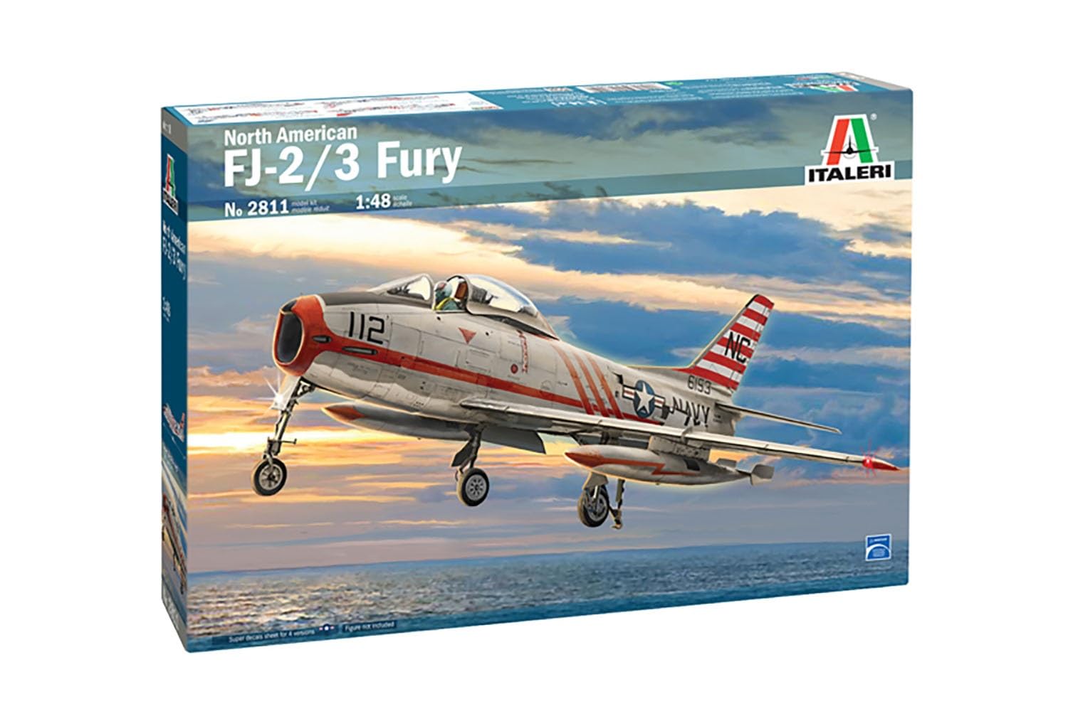

Platz Italeri 1/48 Масштаб Американский FJ-2/3 Fury Пластиковый Набор Модели IT2811 (Самолет)