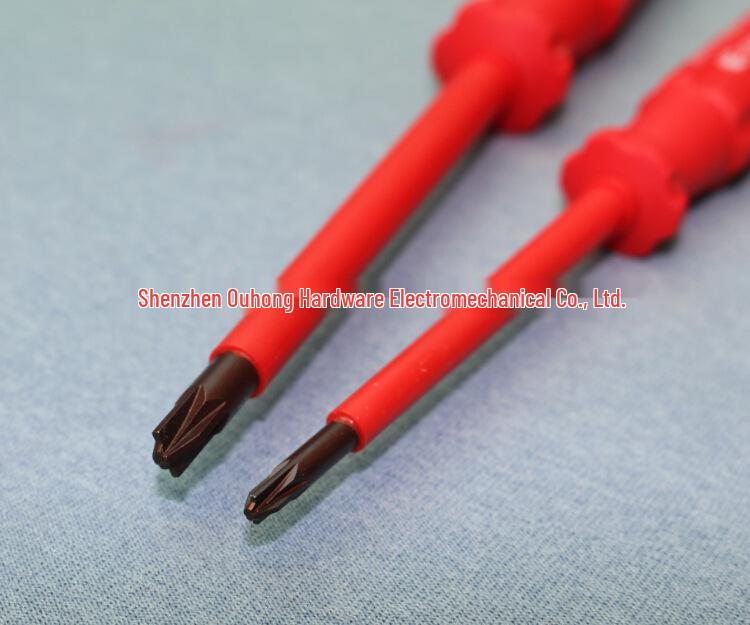 Swiss PB 5180 Series Electrician 1000V Insulated Phillips/Slotted Screwdriver Set PZ1-2