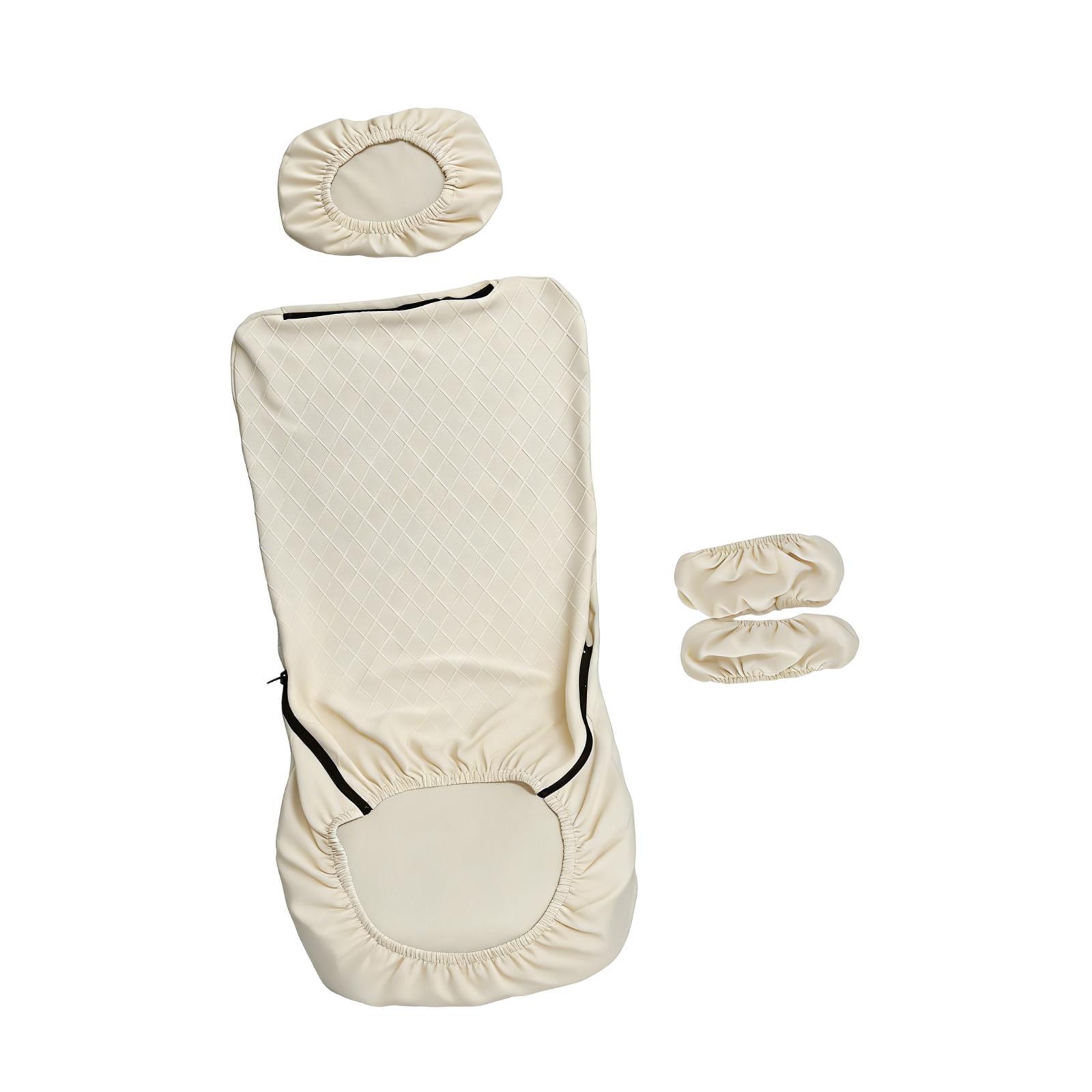 Office Chair Cover Set Modern Desk Computer Chair Slipcovers for Home Office белый