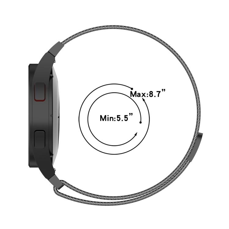 For Samsung Galaxy Watch 5 40mm / 44mm Milanese Watch Band