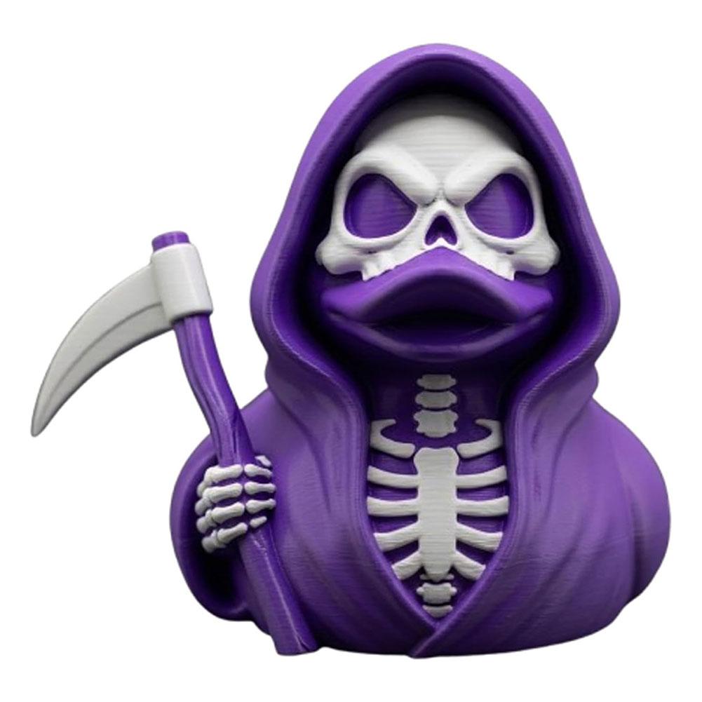 

Grim Reaper Duck Figurine Collectible Scary Death Duck Statue Horror Duck Statue Halloween Gothic Decor фиолетовый