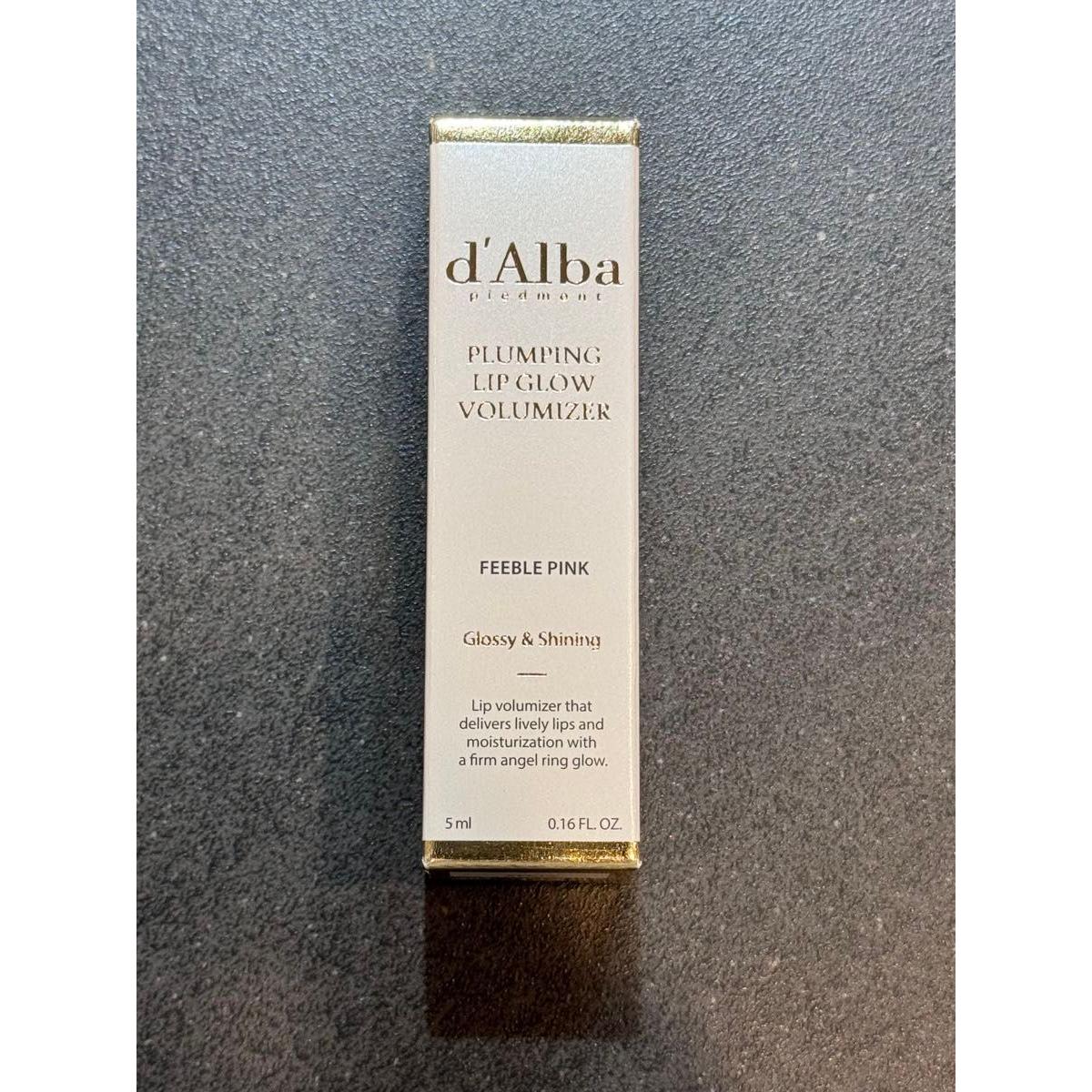 d Alba Plumping Lip Glow Volumizer Feeble Pink 5ml
