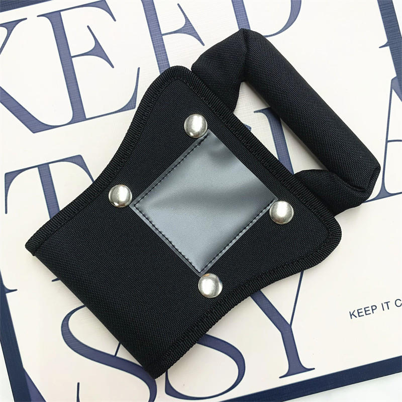 1PC Luggage Handle Cover Portable Reusable Solid Color Suitcase Suitable Handle Cover for Holiday Essentials Travel Accessories Business Casual