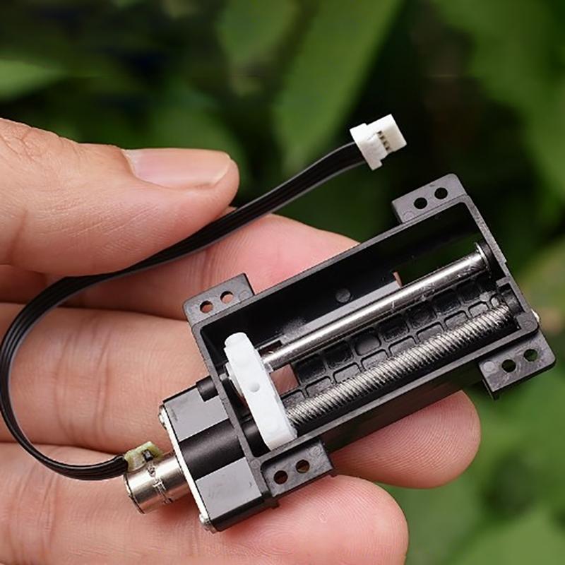 1 buc 30 mm cursă 2 faze 4 fire șurub liniar glisor piuliță actuator 13,2 ohmi mini prețios 6 mm angrenaj planetar motor pas cu pas