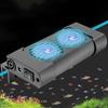 135° Rotation Aquarium Cooling Fans 2/3/4/5/6 Head System Chiller Control  Cool Down Temperature