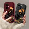 Hello Summer Coconut Tree Printed Fashion Case Flexible Soft Silicone TPU Shell Full Back Cover for iPhone Samsung
